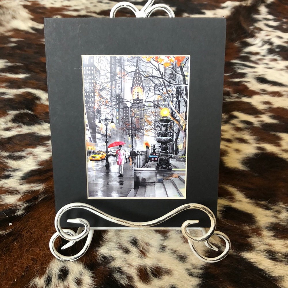 Rainy day print
